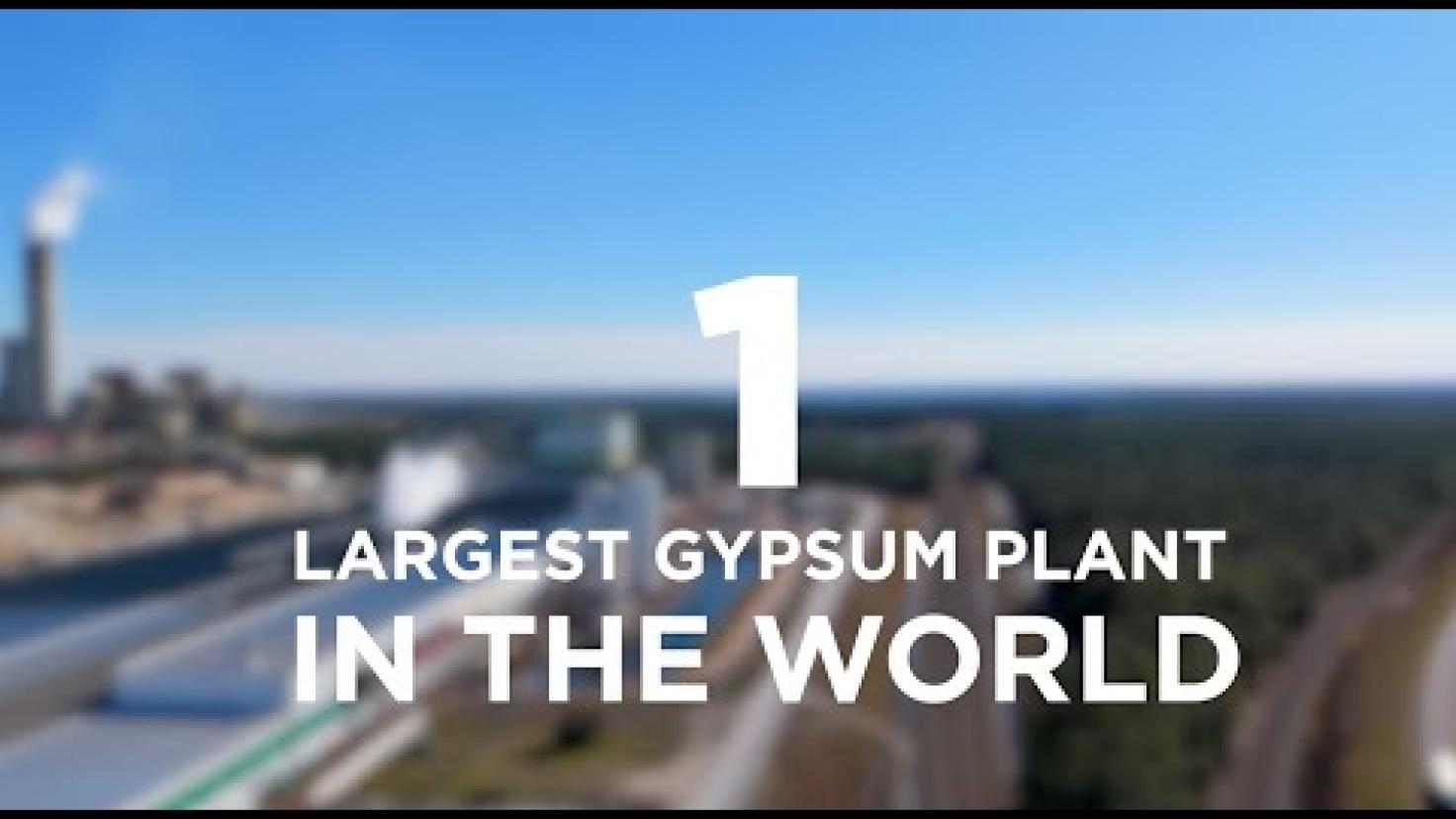 World’s Largest Gypsum Plant: CertainTeed Expands Palatka Facility